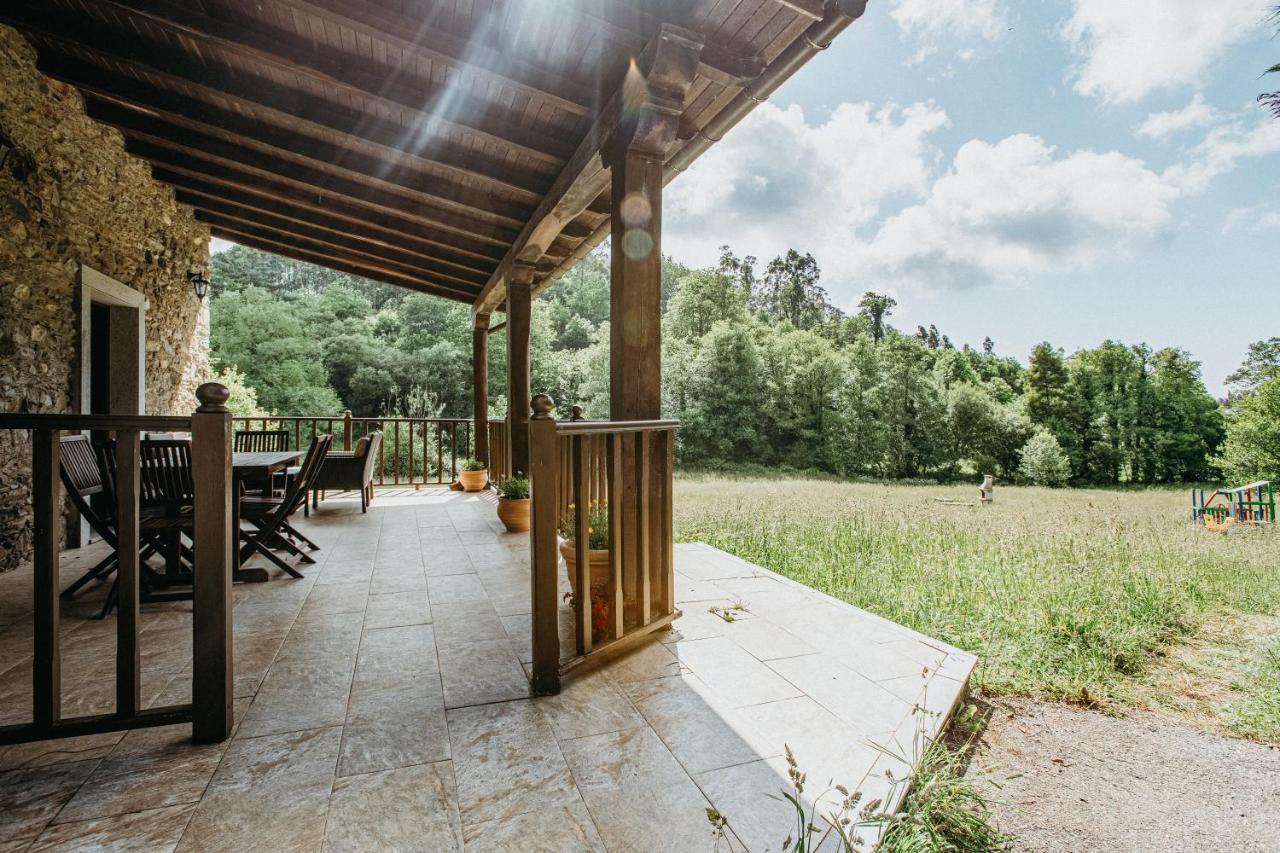 Casa Berbesa - Caserio En Asturias 3, Jardin, Bbq, Fam Кастрополь Екстер'єр фото